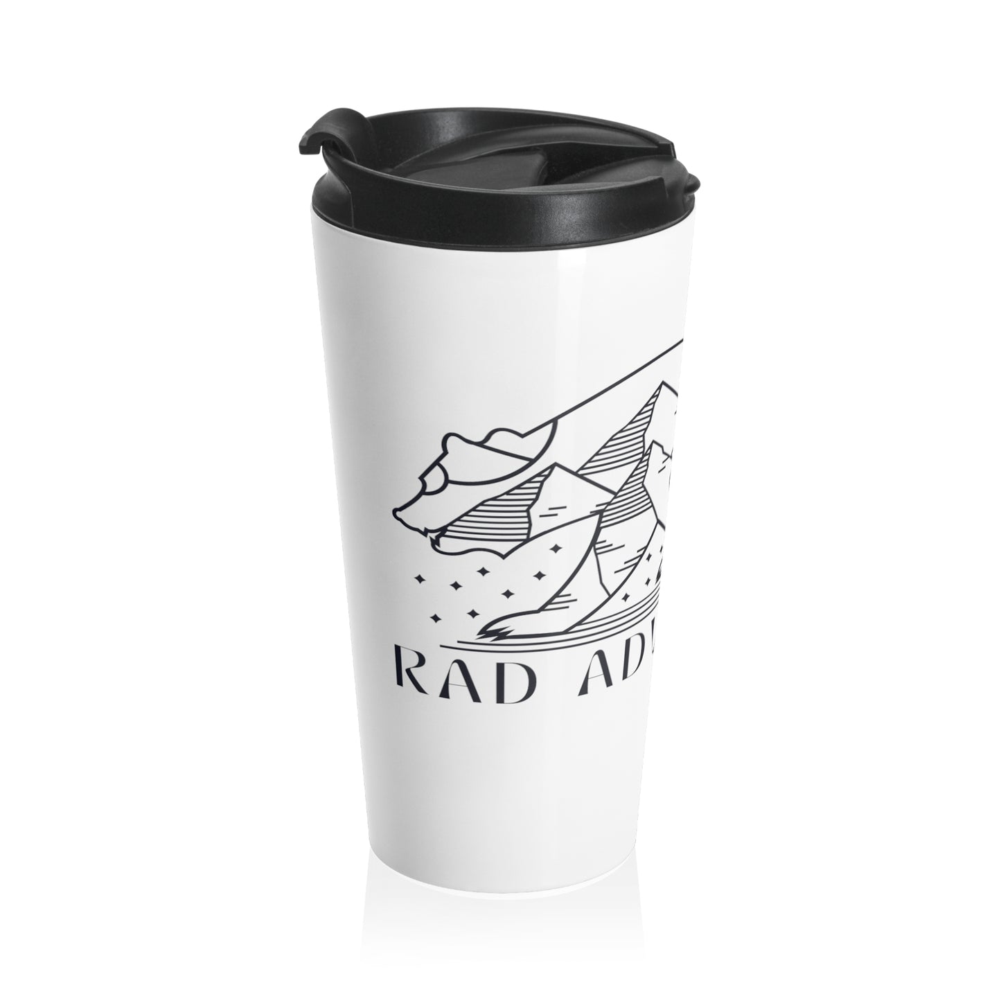Rad Adventures Mountain Bear Stainless Steel Travel Mug