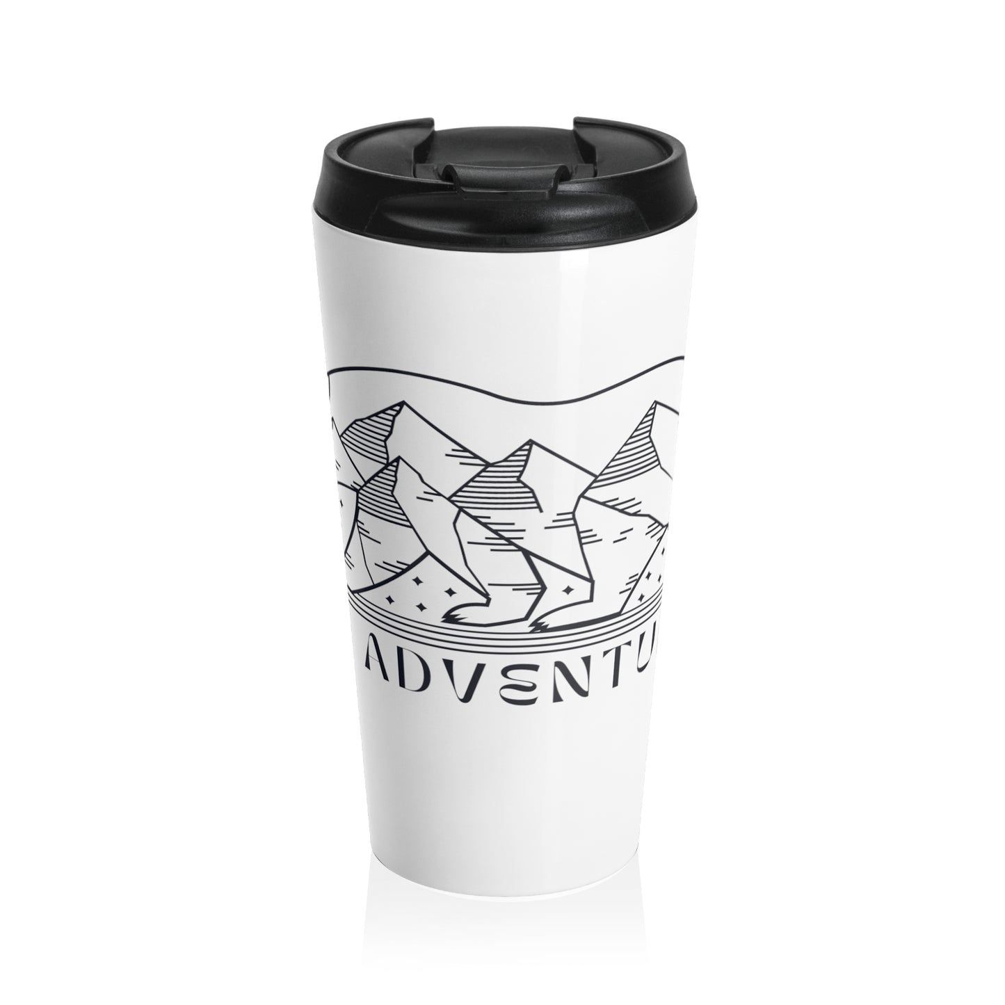 Rad Adventures Mountain Bear Stainless Steel Travel Mug