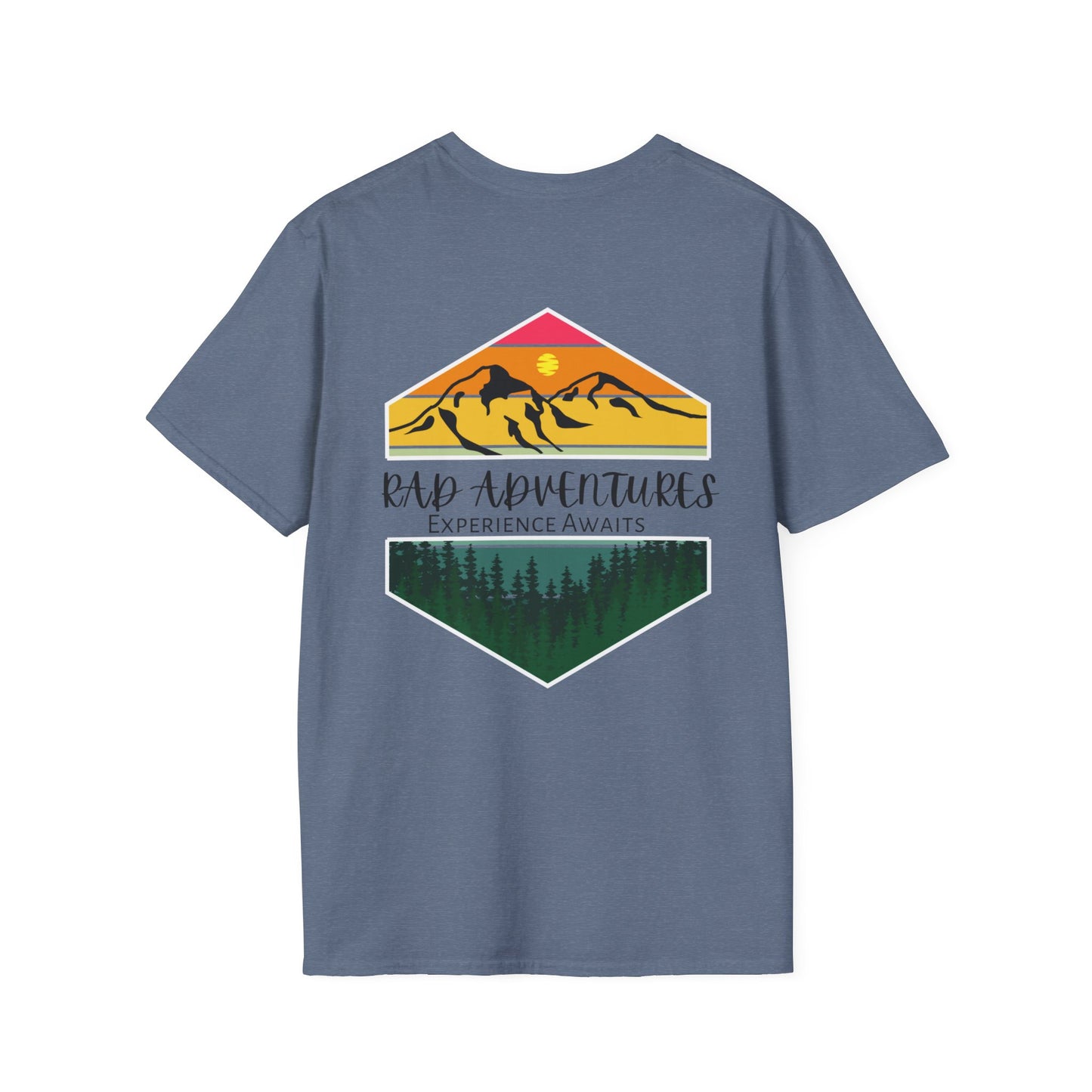 Experience Awaits Colorful Mountains T-Shirt