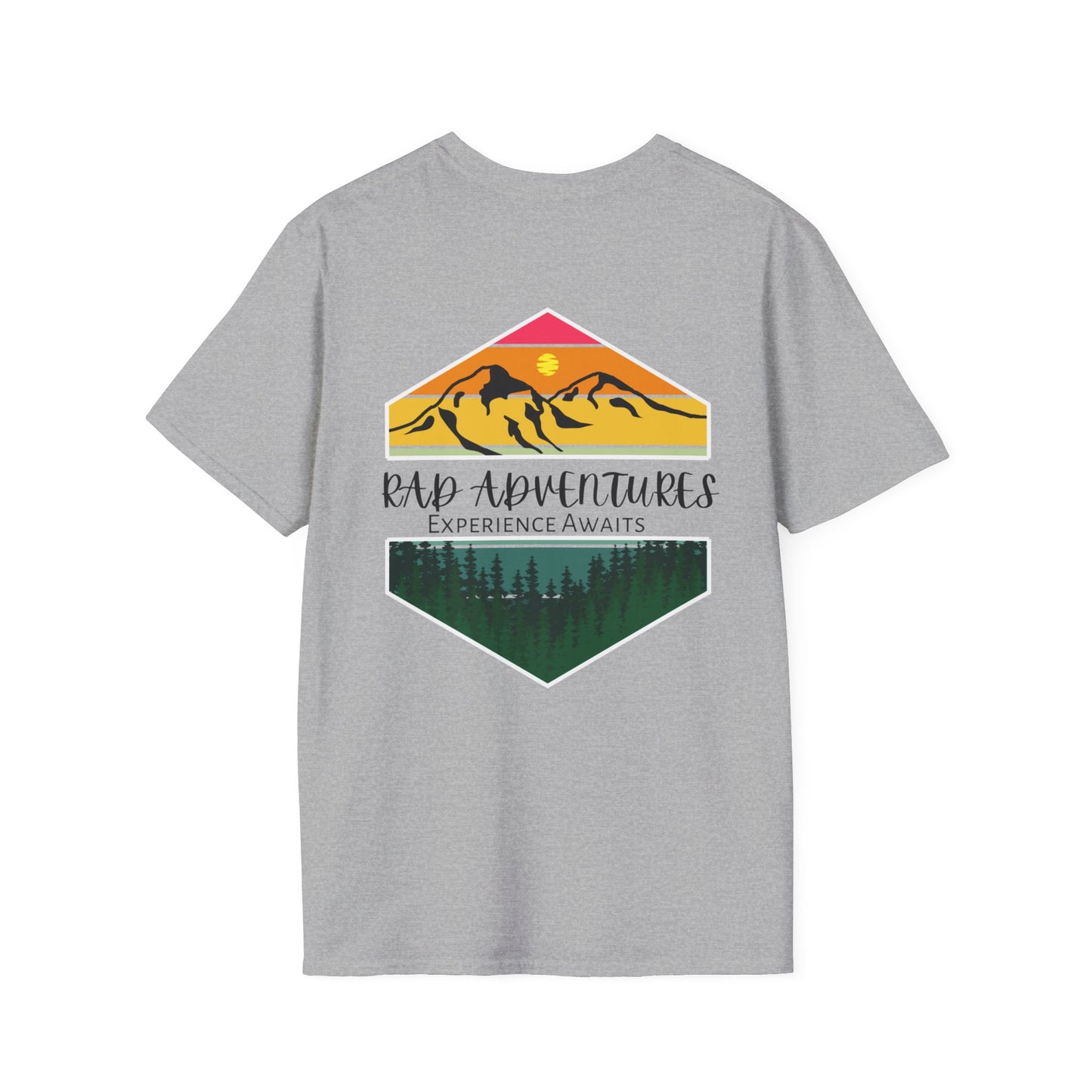 Experience Awaits Colorful Mountains T-Shirt