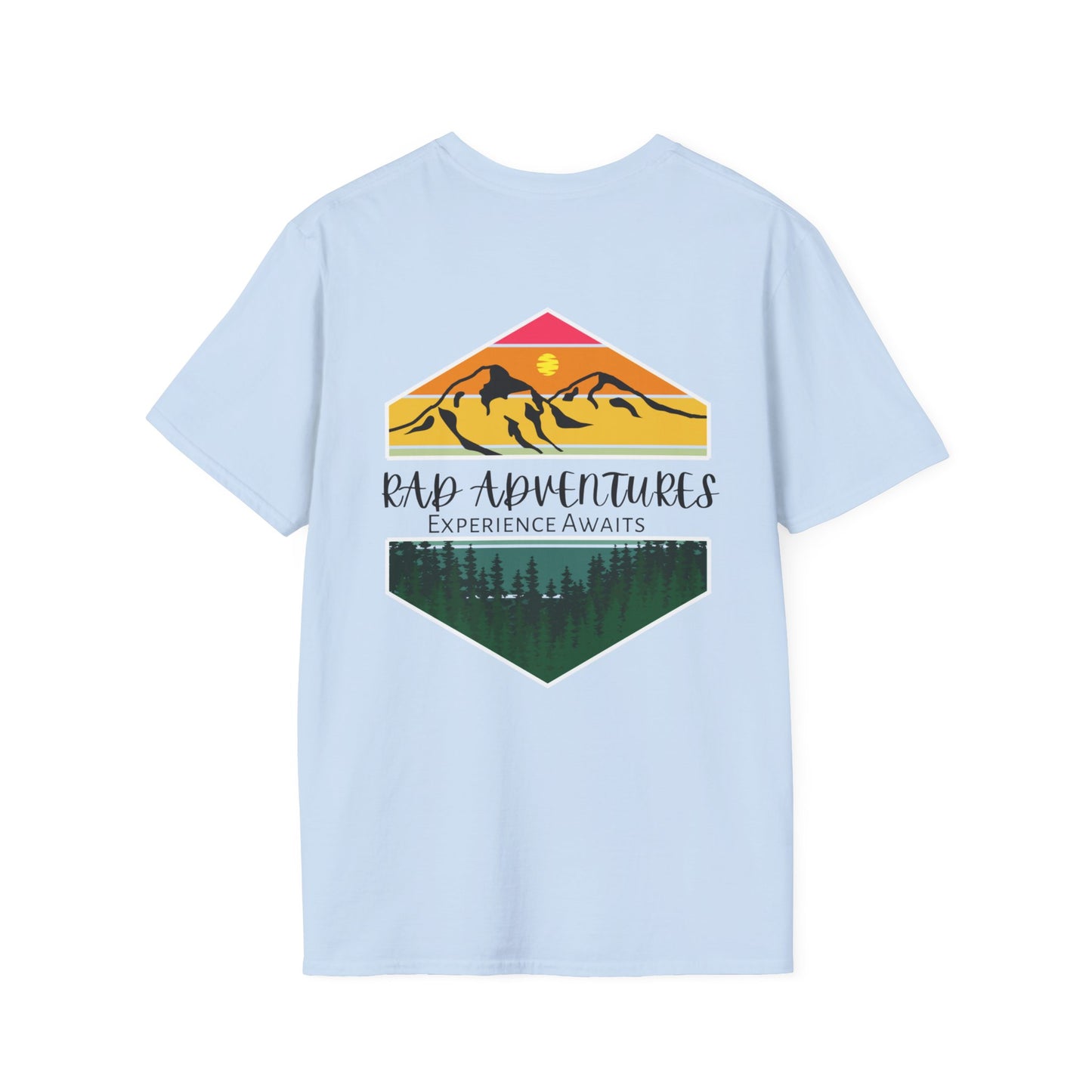 Experience Awaits Colorful Mountains T-Shirt