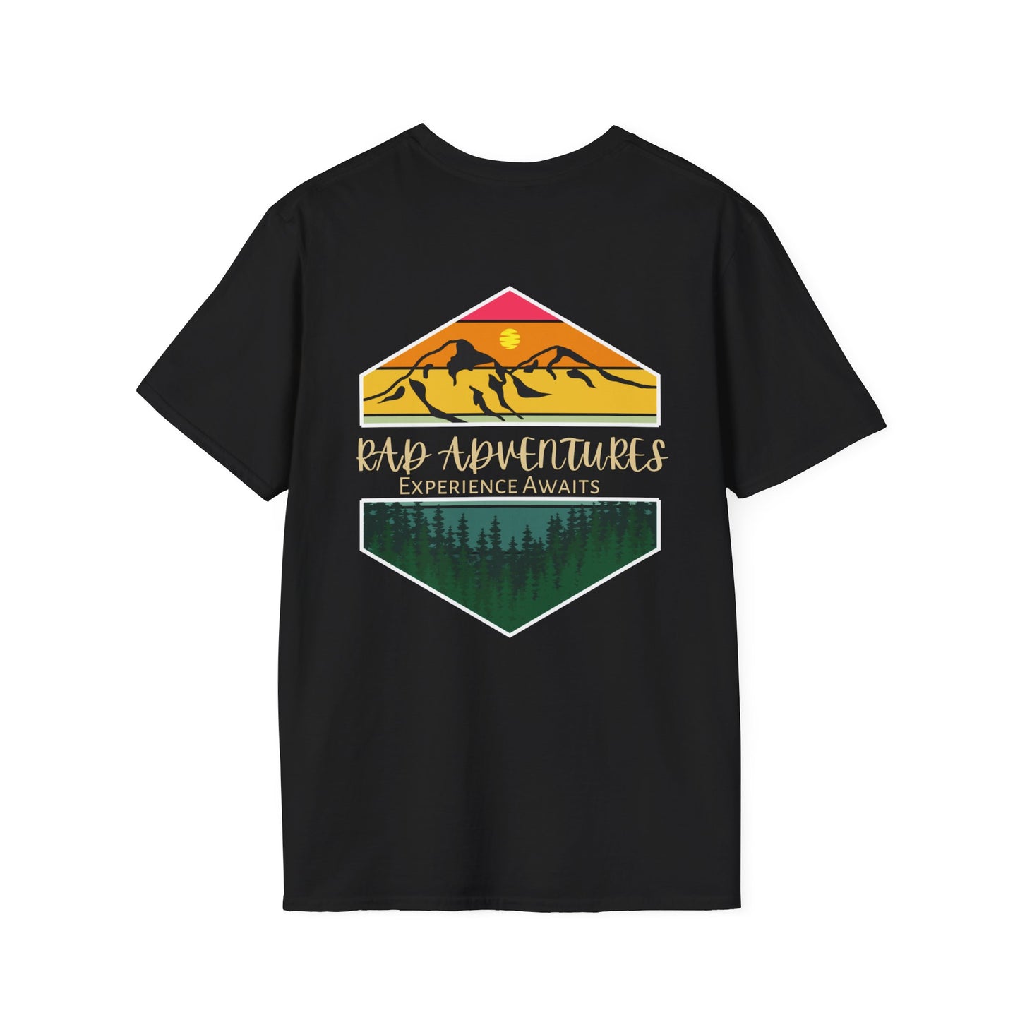 Experience Awaits Colorful Mountains T-Shirt